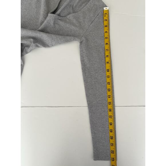 Aritzia The Group Babaton Jumpsuit M Gray Long Sleeve Fitted Athletic Bodyshape - Picture 9 of 11
